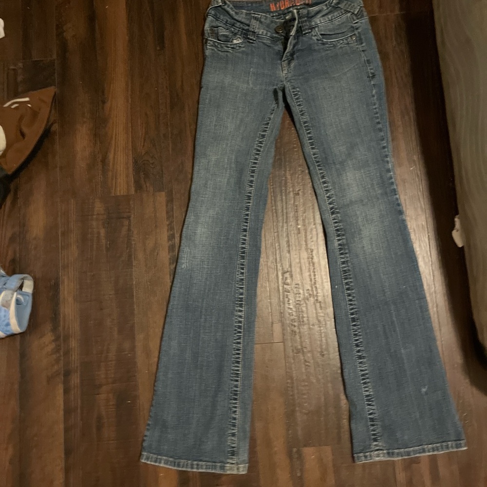 American Eagle Blue Flare Jeans